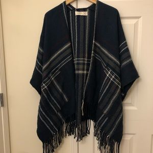 ⚡️Last Chance⚡️Navy Pocket Cape Scarf